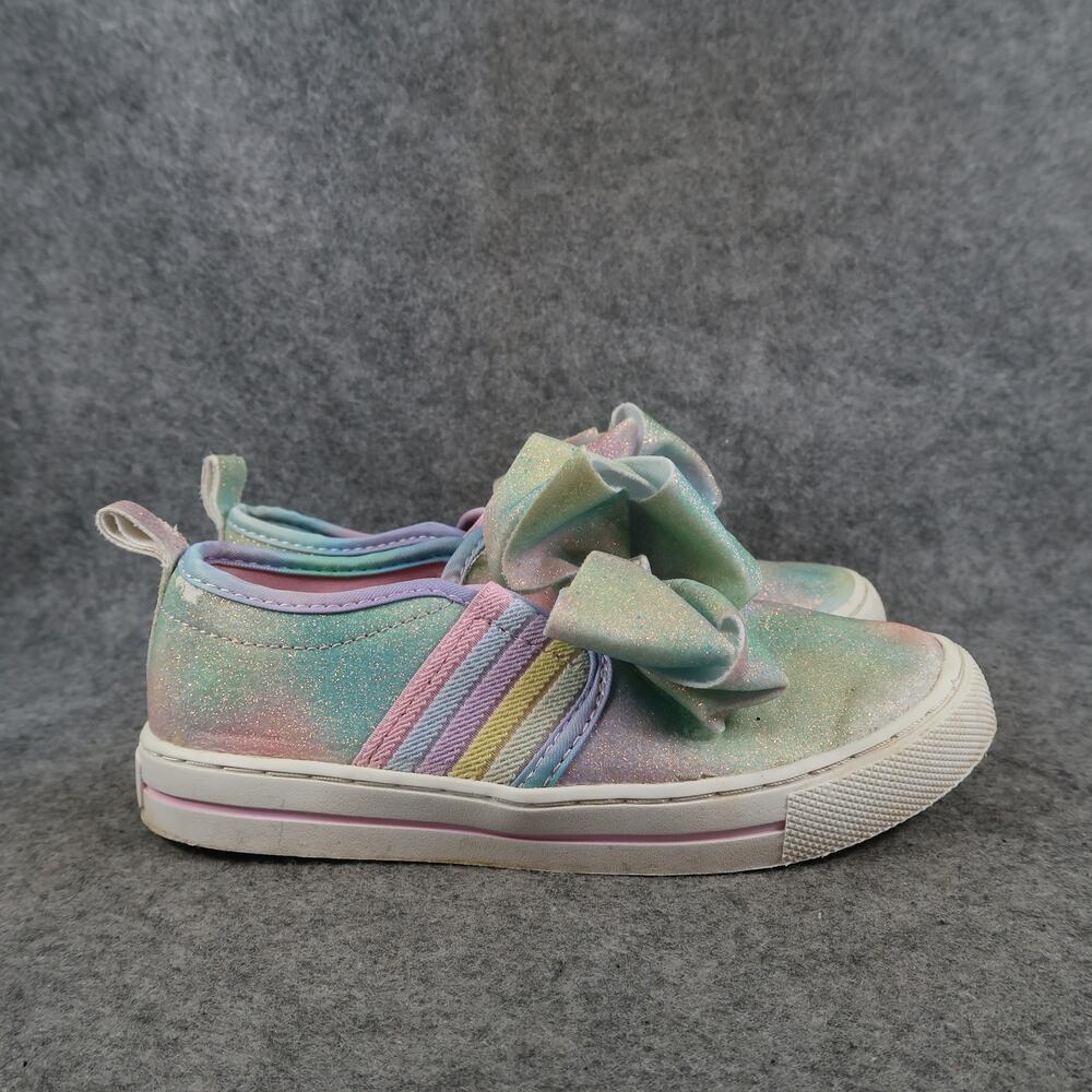 JoJo Siwa Shoes Kids 1 Sneakers Casual Colorful Slip On Bow Girls Trainers
